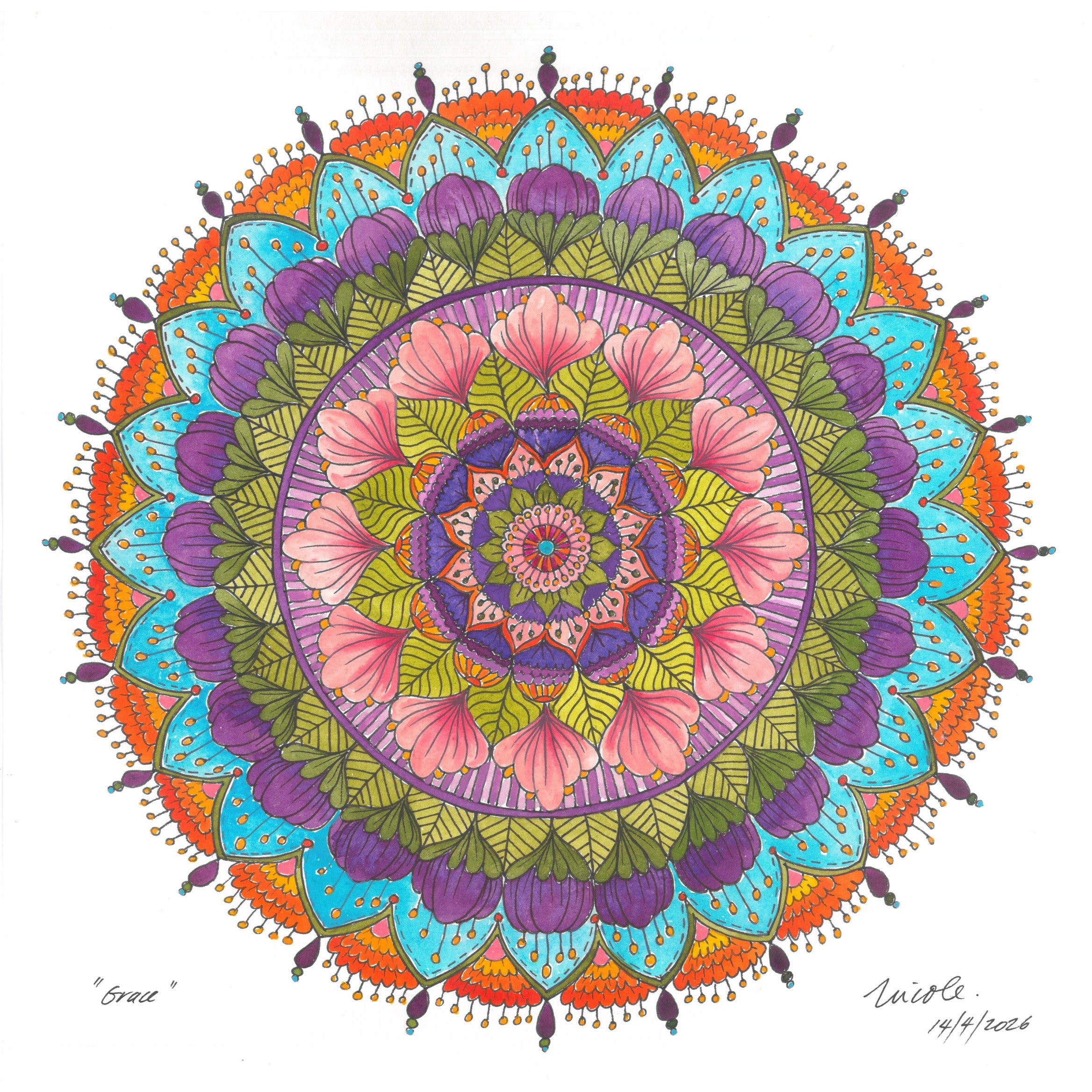 Mandala Grace Artwork