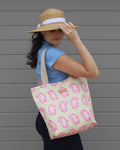 Rose Paisley Tote Bag