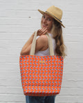 Sunset Bloom Tote Bag