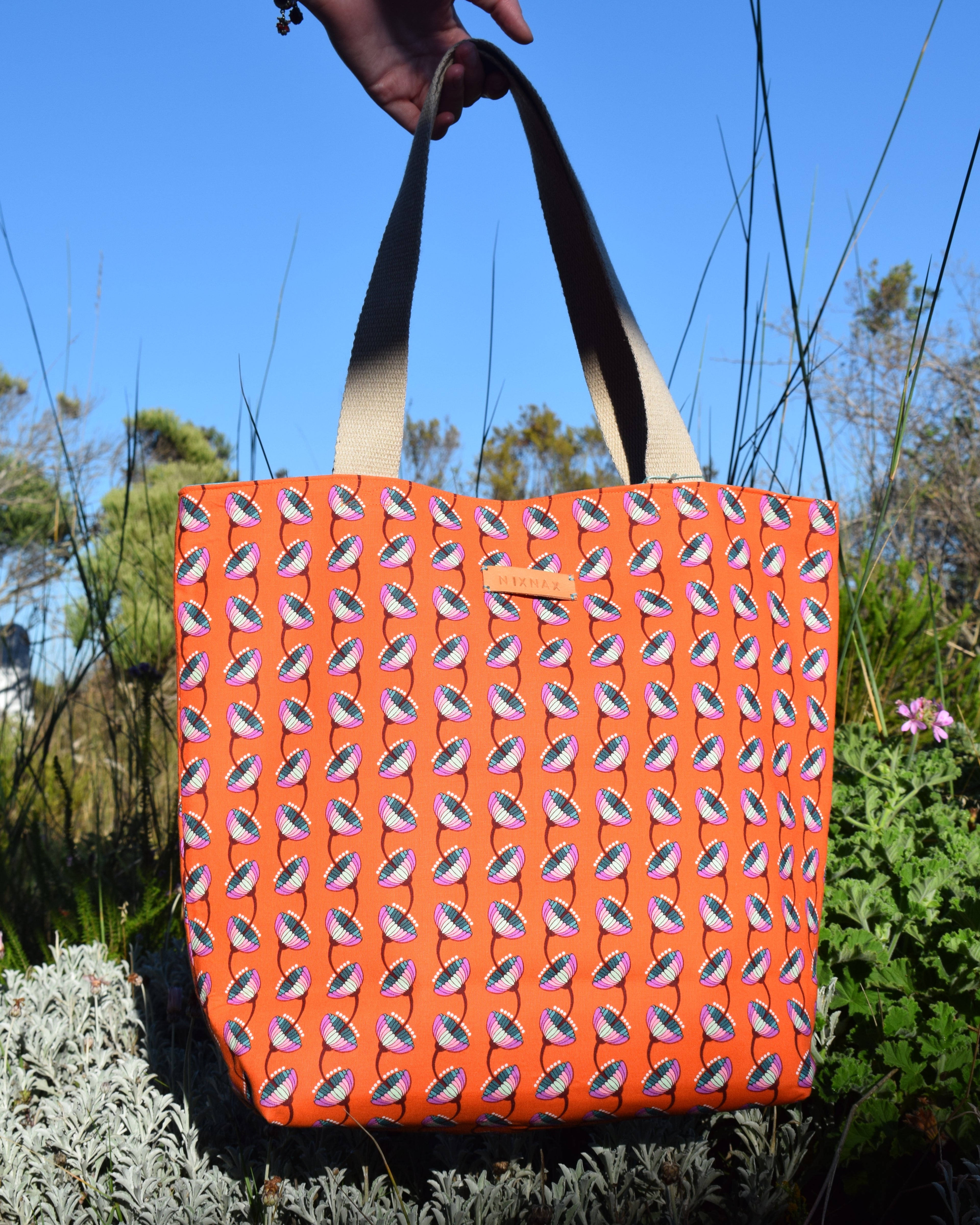 Sunset Bloom Tote Bag