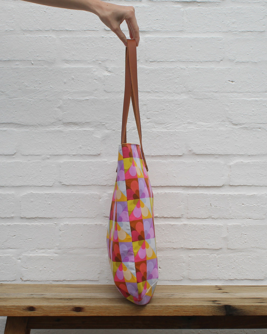 Petal Mosaic Tote Bag