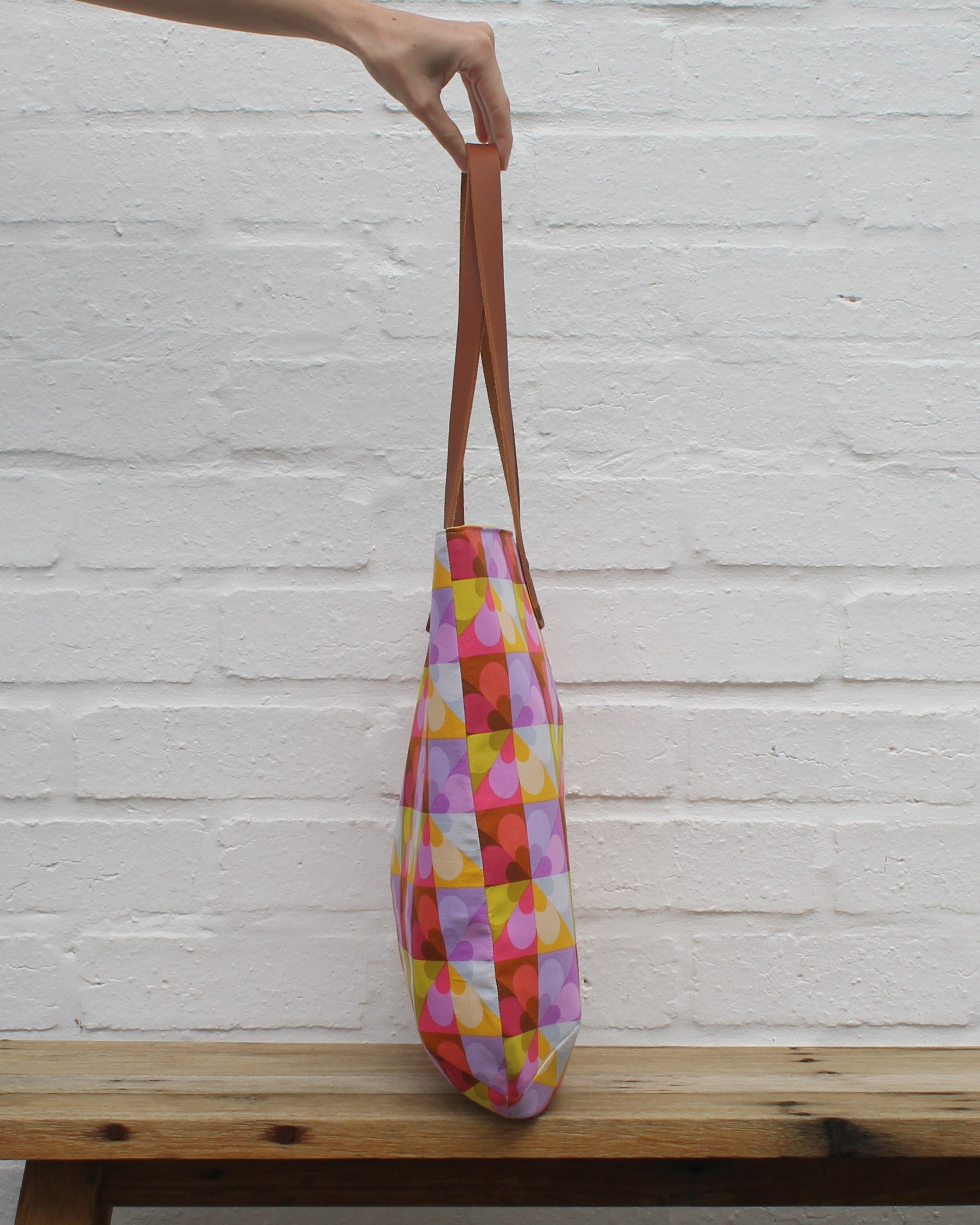 Petal Mosaic Tote Bag