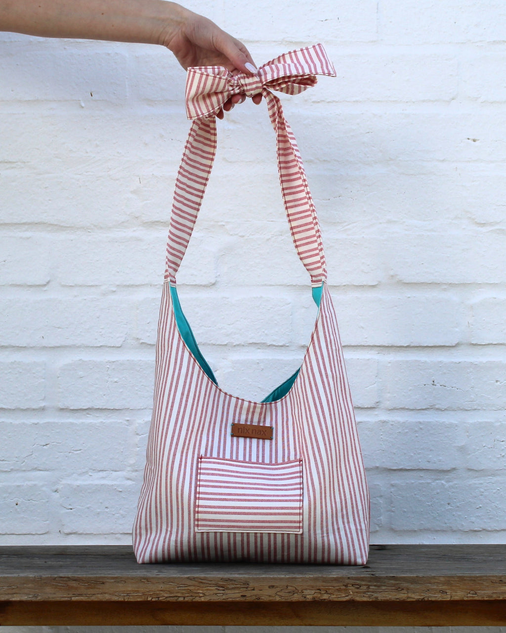 Bow-ho Cottage Stripe Petite Bag