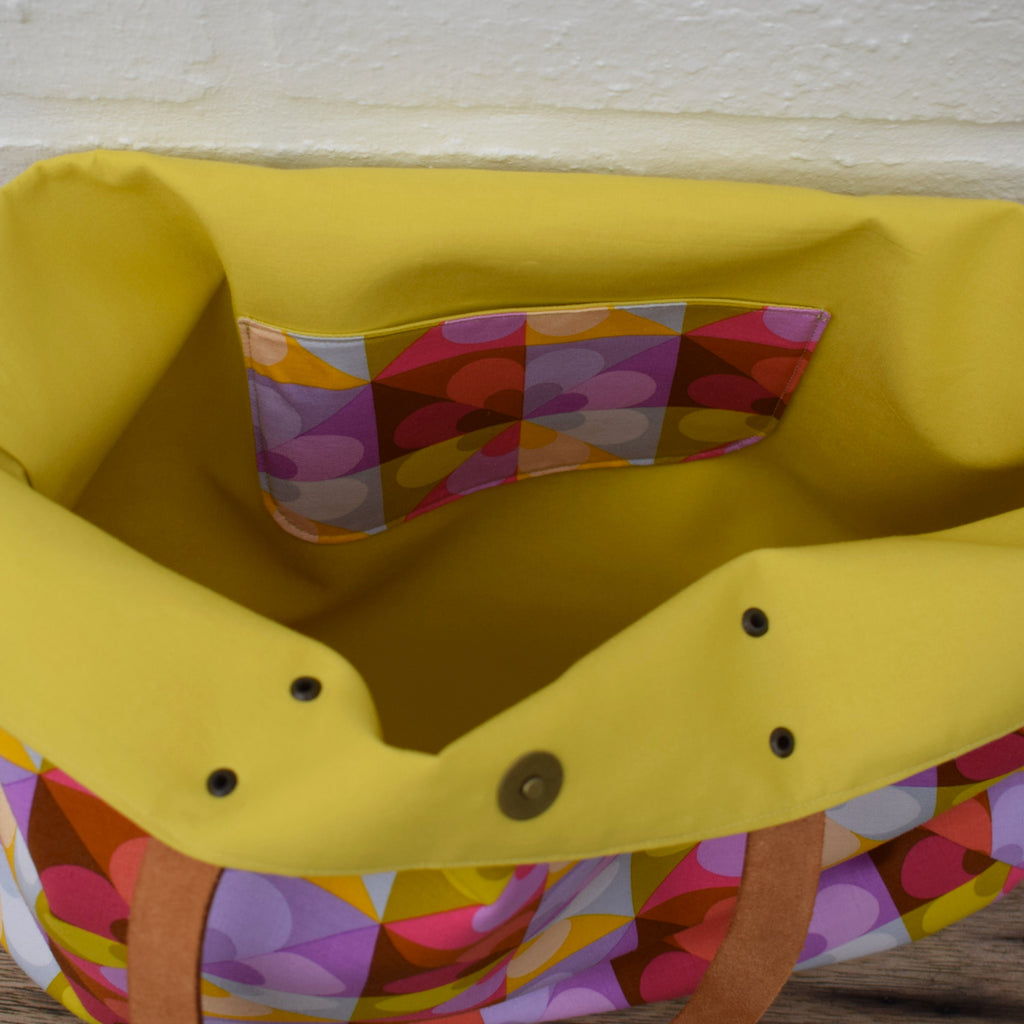 Petal Mosaic Tote Bag