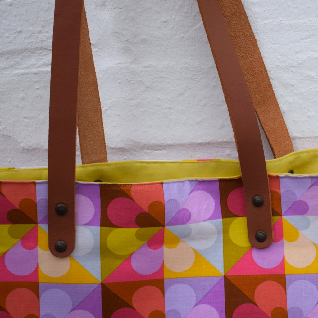 Petal Mosaic Tote Bag