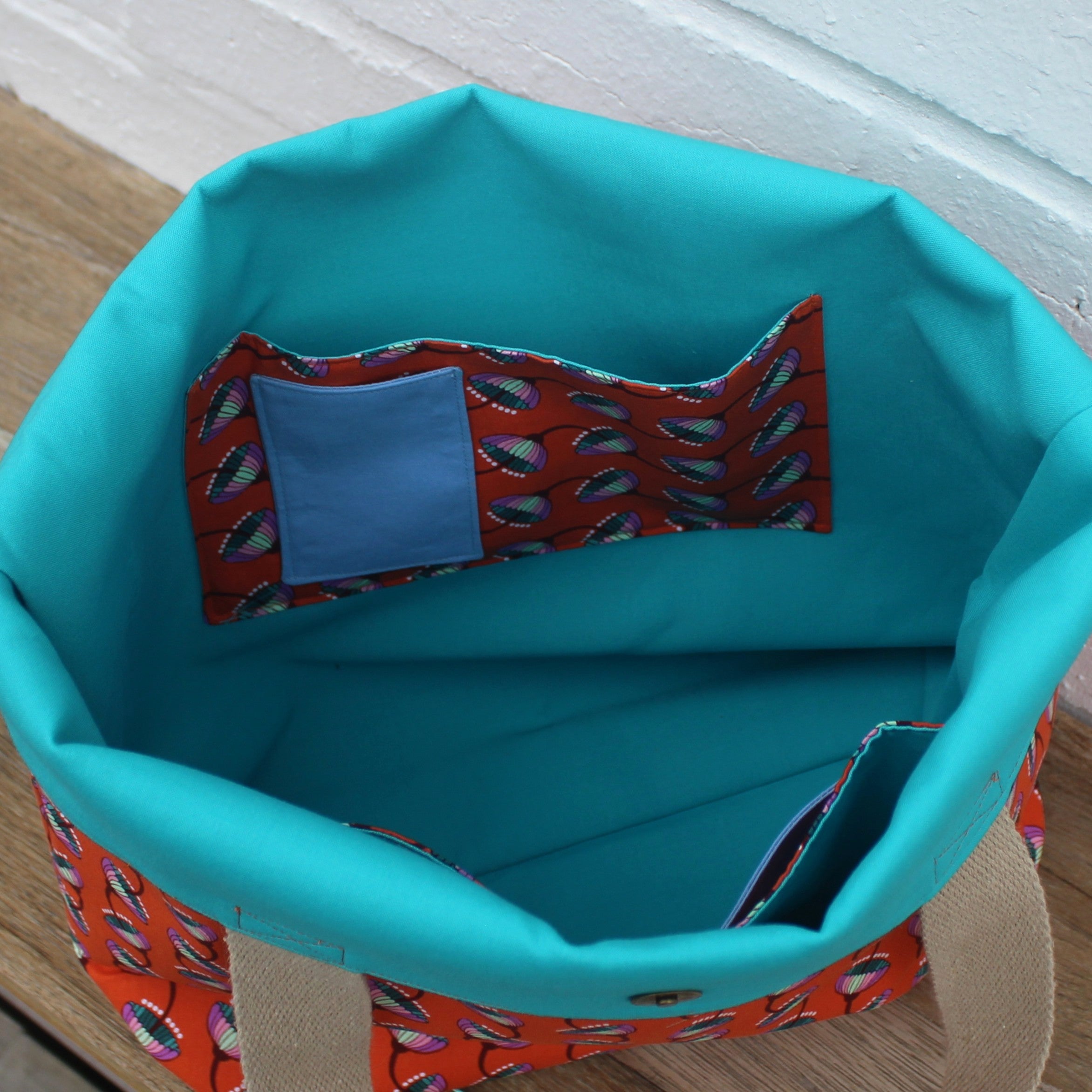 Sunset Bloom Tote Bag