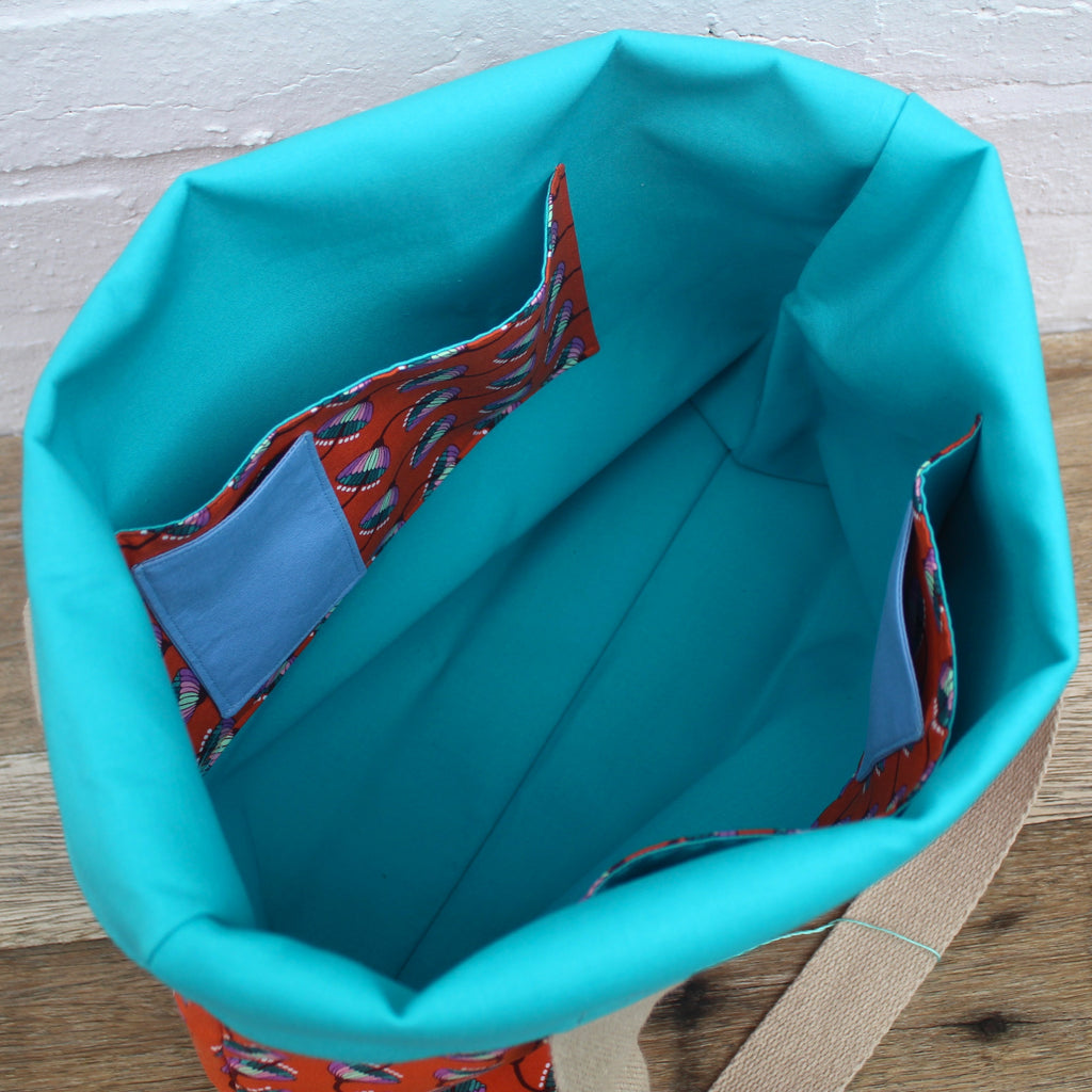 Sunset Bloom Tote Bag